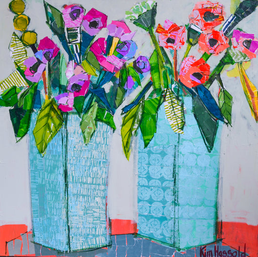 Summer Floral 1 - 36x36