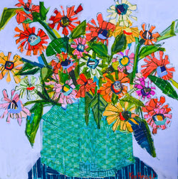 Summer Floral 2 - 36x36