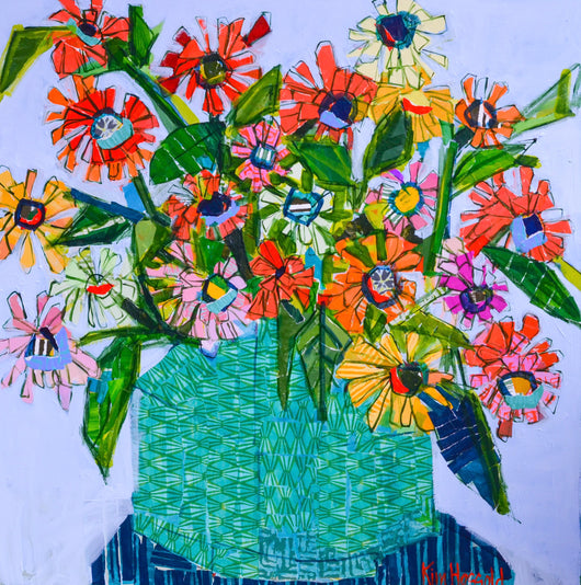 Summer Floral 2 - 36x36