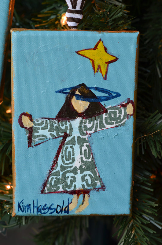 Angel Ornament 10 - 4x6
