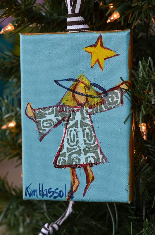 Angel Ornament 1 - 4x6