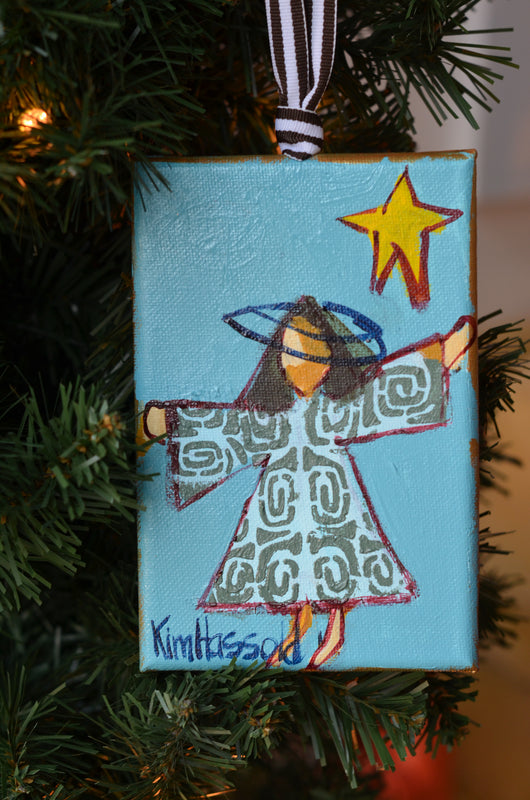 Angel Ornament 2 - 4x6