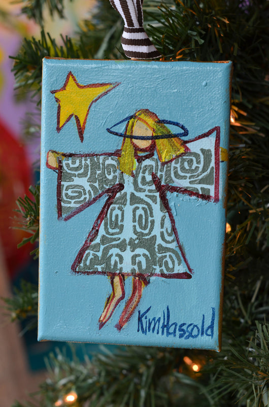 Angel Ornament 5 - 4x6