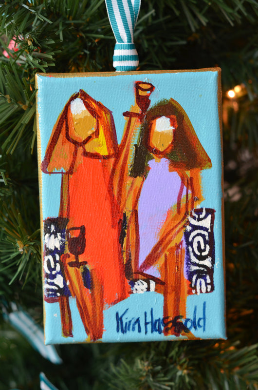 Girl Ornament 2 - 4x6