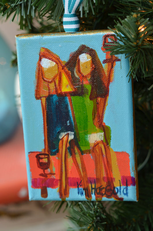 Girl Ornament 3 - 4x6
