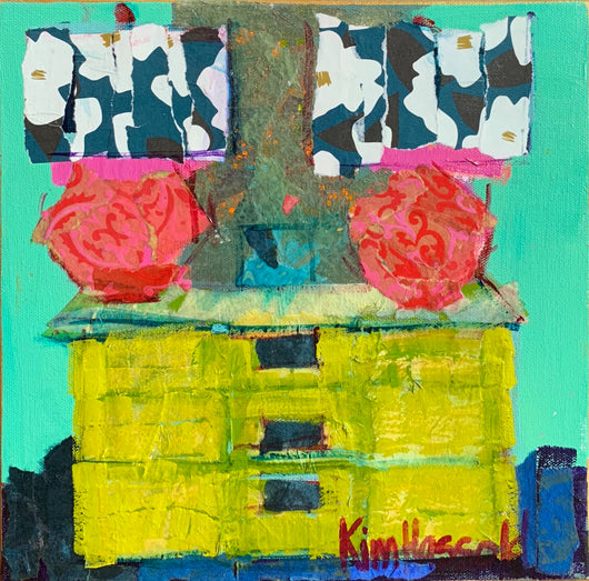 Orange Lamps- 12x12
