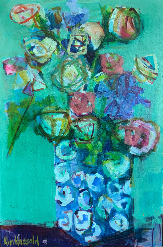 I'll be so Blue-24x36