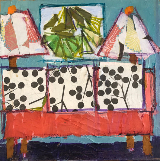 Orange Couch - 12x12