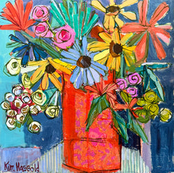 Summer Floral 7 - 24x24
