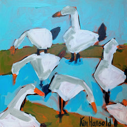 Make Way for Ducklings - 24x24