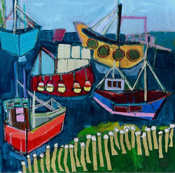 Sittin’ on the Dock of the Bay - 30x30