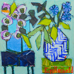 Spring Floral 6 - 12x12