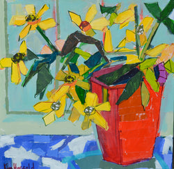 Spring Floral 6 - 24x24