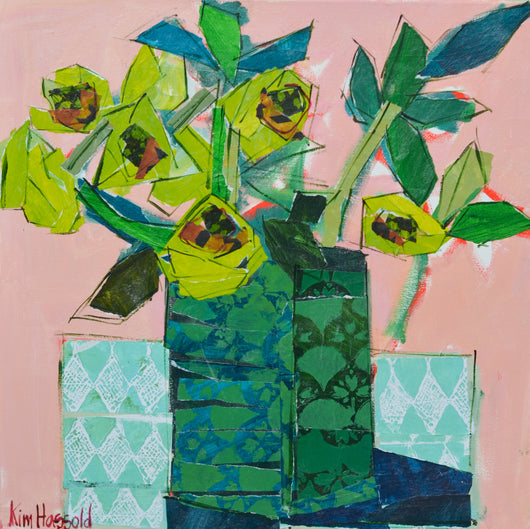 Spring Floral 10 - 20x20