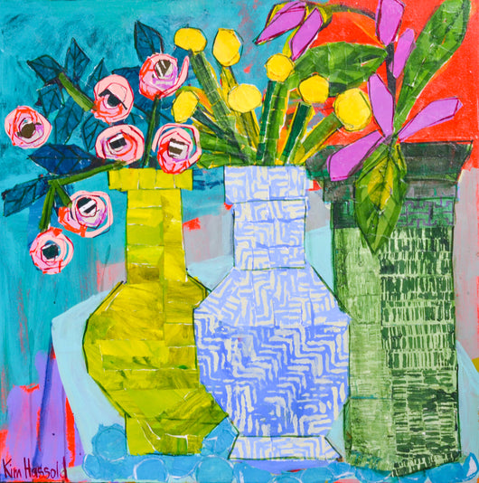 Summer Floral 3 - 30x30