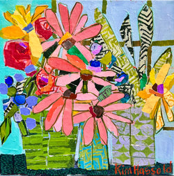 Spring Floral 16 - 24x24