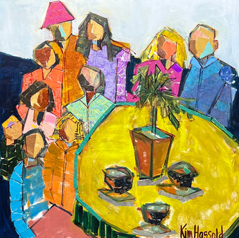 Crowded Table - 36x36