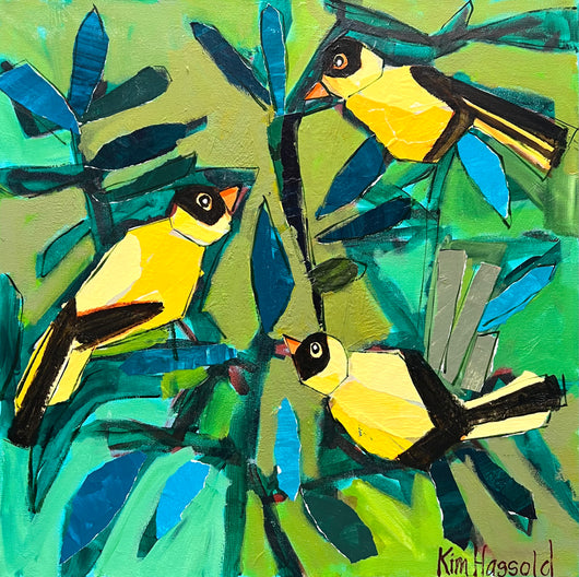 Lovebird 1 - 24x24