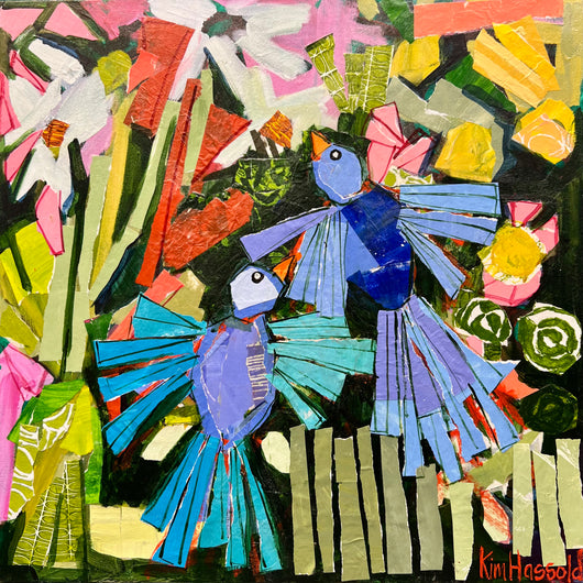 Lovebird 4 - 24x24