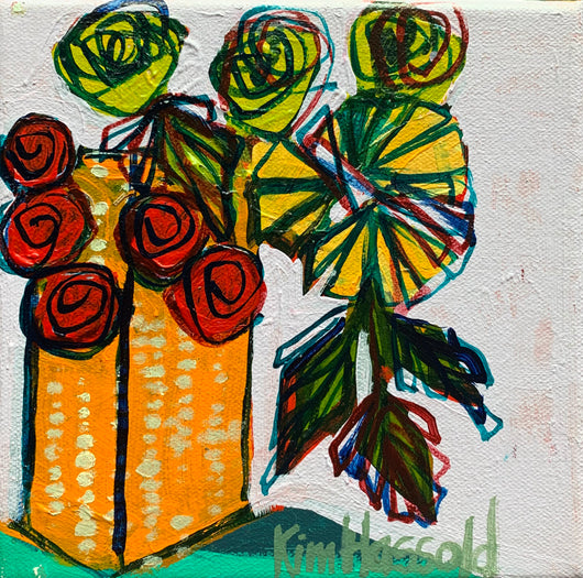 Flower 3- 6x6