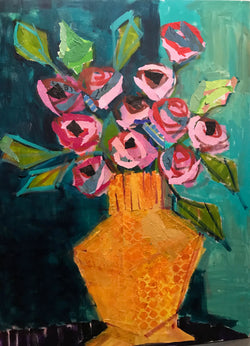 Pink Roses - 30x40