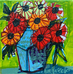Flower 4- 6x6