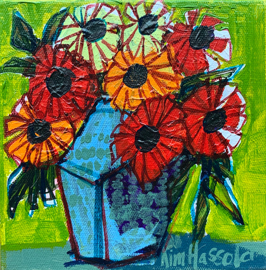 Flower 4- 6x6