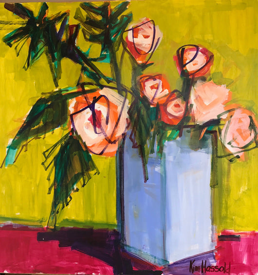 Turning Green - 36x36