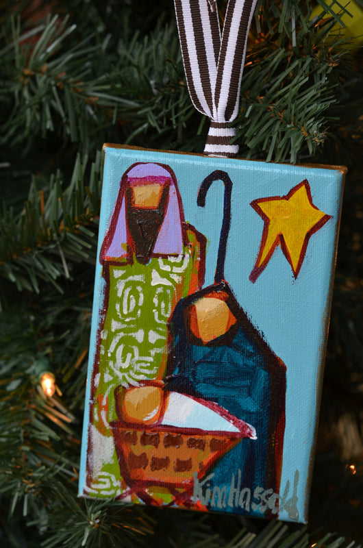 Nativity Ornament 10 - 4x6