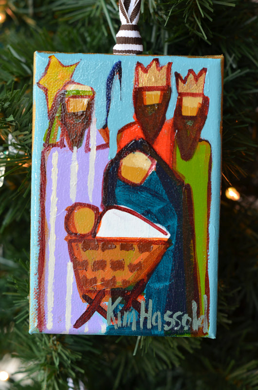 Nativity Ornament 11 - 4x6