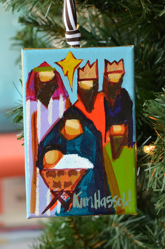 Nativity Ornament 12 - 4x6