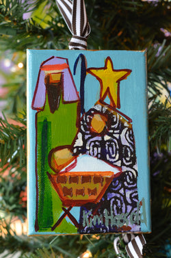 Nativity Ornament 1 - 4x6