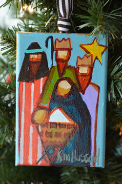 Nativity Ornament 2 - 4x6