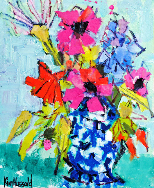 I'll Be So Blue - 24x24