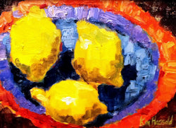 Lemons in Bowl - 8x10